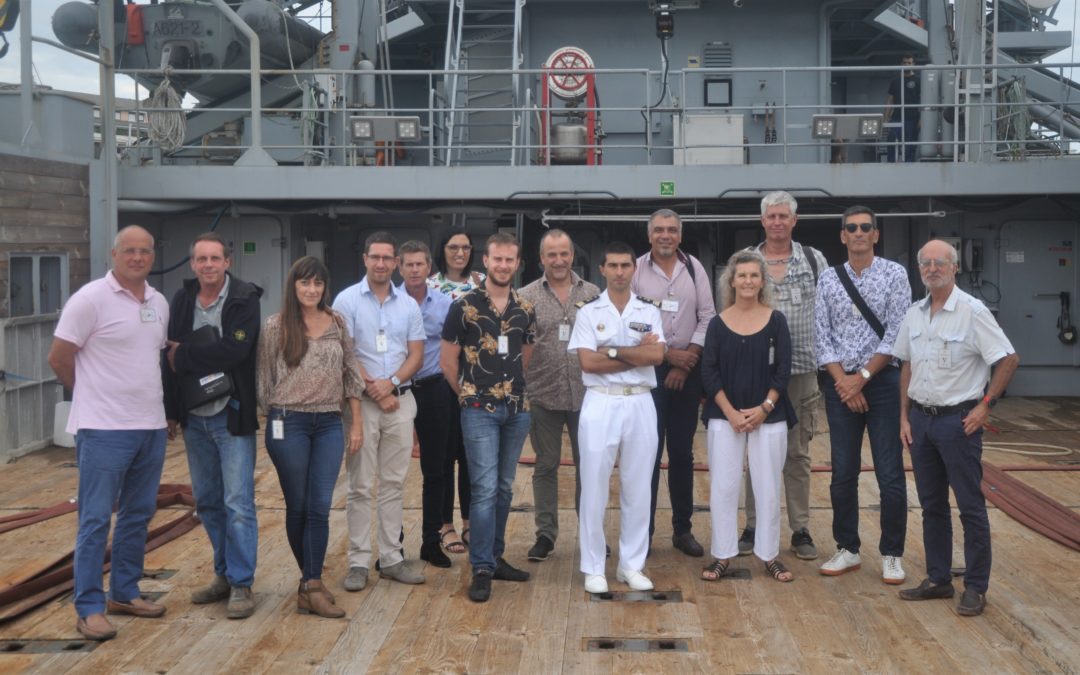 La Marine accueille le Cluster maritime