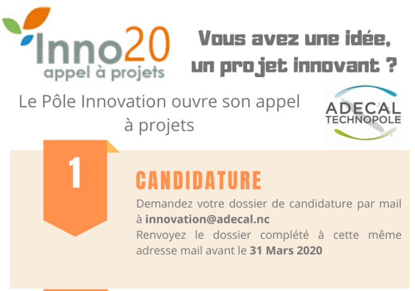 Appel à projets innovants de l’ADECAL 2020